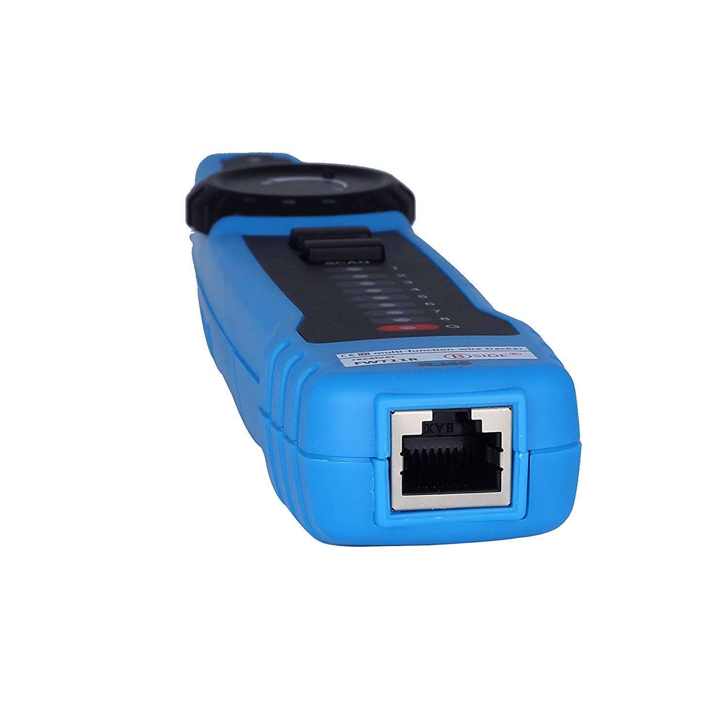 FWT11 RJ11 RJ45 Cat5 Cat6 Traceur de fils téléphoniques Ethernet LAN Testeur de câble Bleu