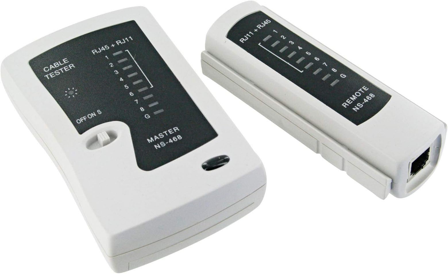 Invento Cat5 CAT6 RJ11 RJ12 RJ45 Network Ethernet Lan Internet Cable Tester Test Tool