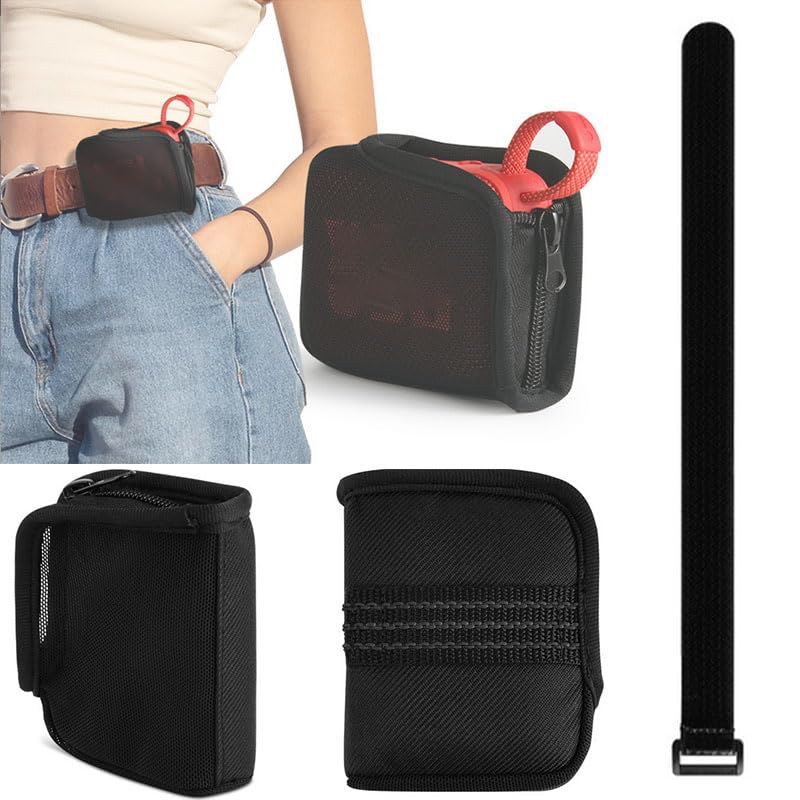 XYYORITRIX Carrying Case for JBL GO4?Speaker Waist Pack for Outdoor Activities Permeable Net Surface Easy to Use Splash-Proof Loss-Proof Dust and Scratch Resistant