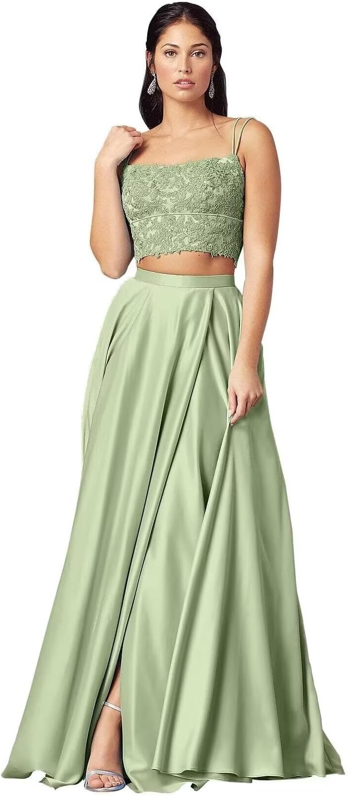 2 piece long homecoming dresses Outlet