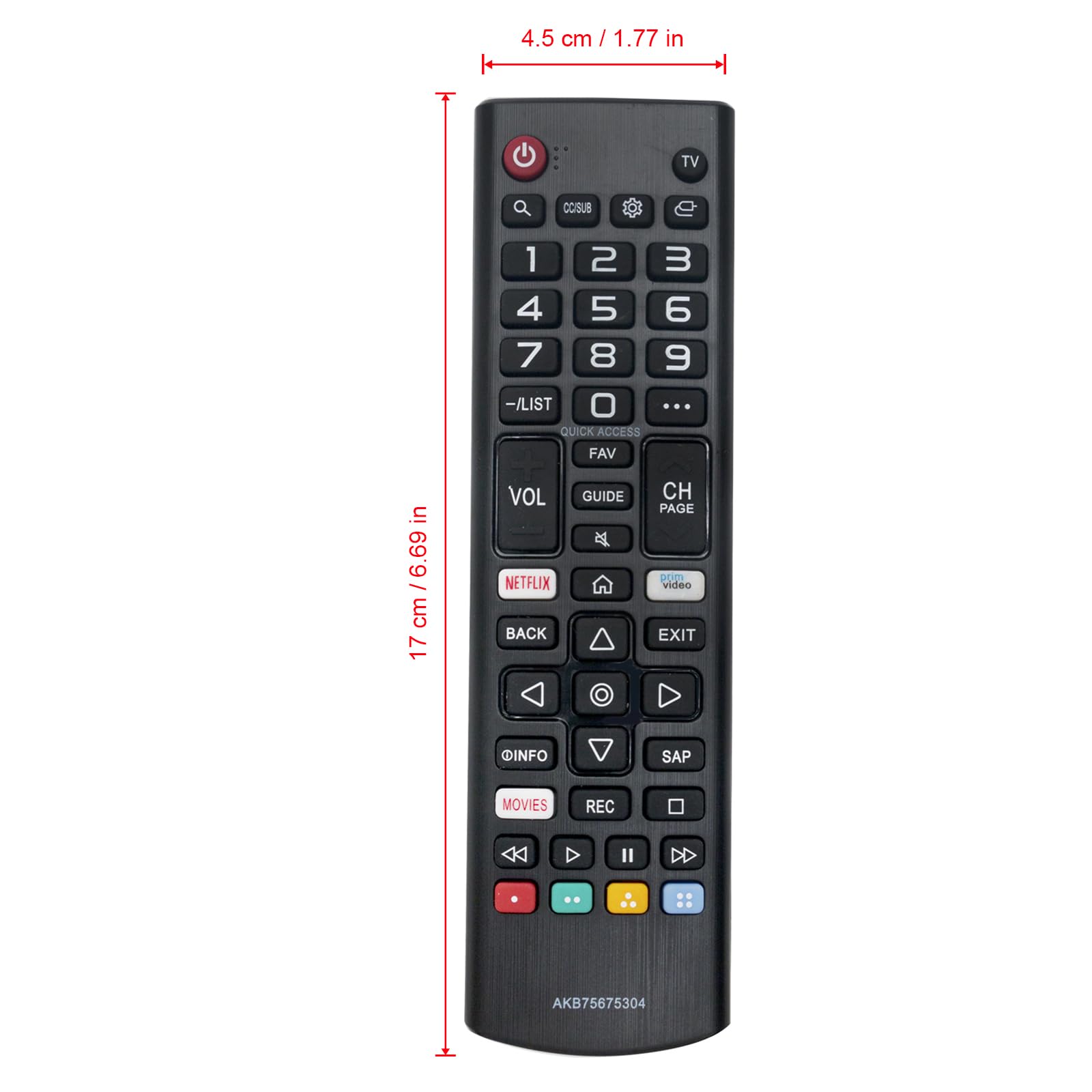 Amazon.com: AKB75675304 Replacement Remote Control fit for LG