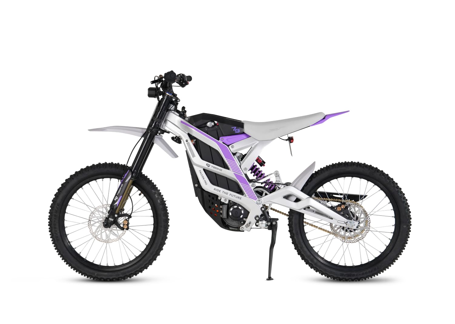 79Bike FALCON-PRO Electric Dirt Bike For Adult, Mid-Mounted Motor, 72V 35AH Battery, Fastace 2.0 Fork, NFC, Full Suspension, Hydraulic Brake, Mountain Bike