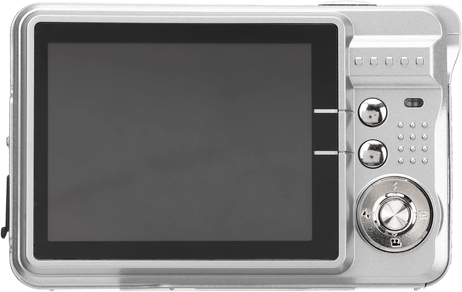 Digital Camera, 48MP 2.7in LCD 4K Vlogging Camera for Shooting (Silver)