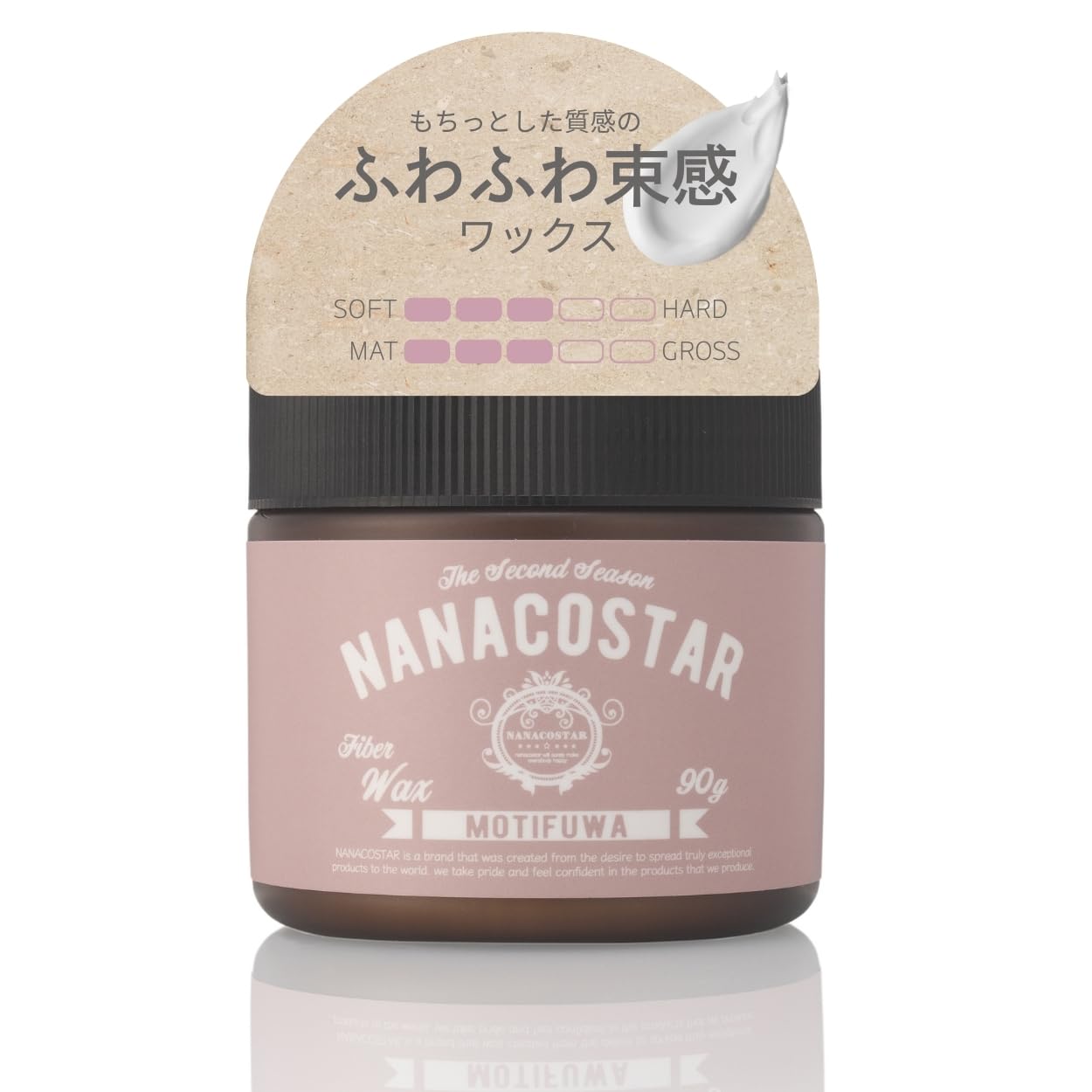 Amazon | ナナコスター ヘアワックス MOTIFUWA WAX 90g モチフワ