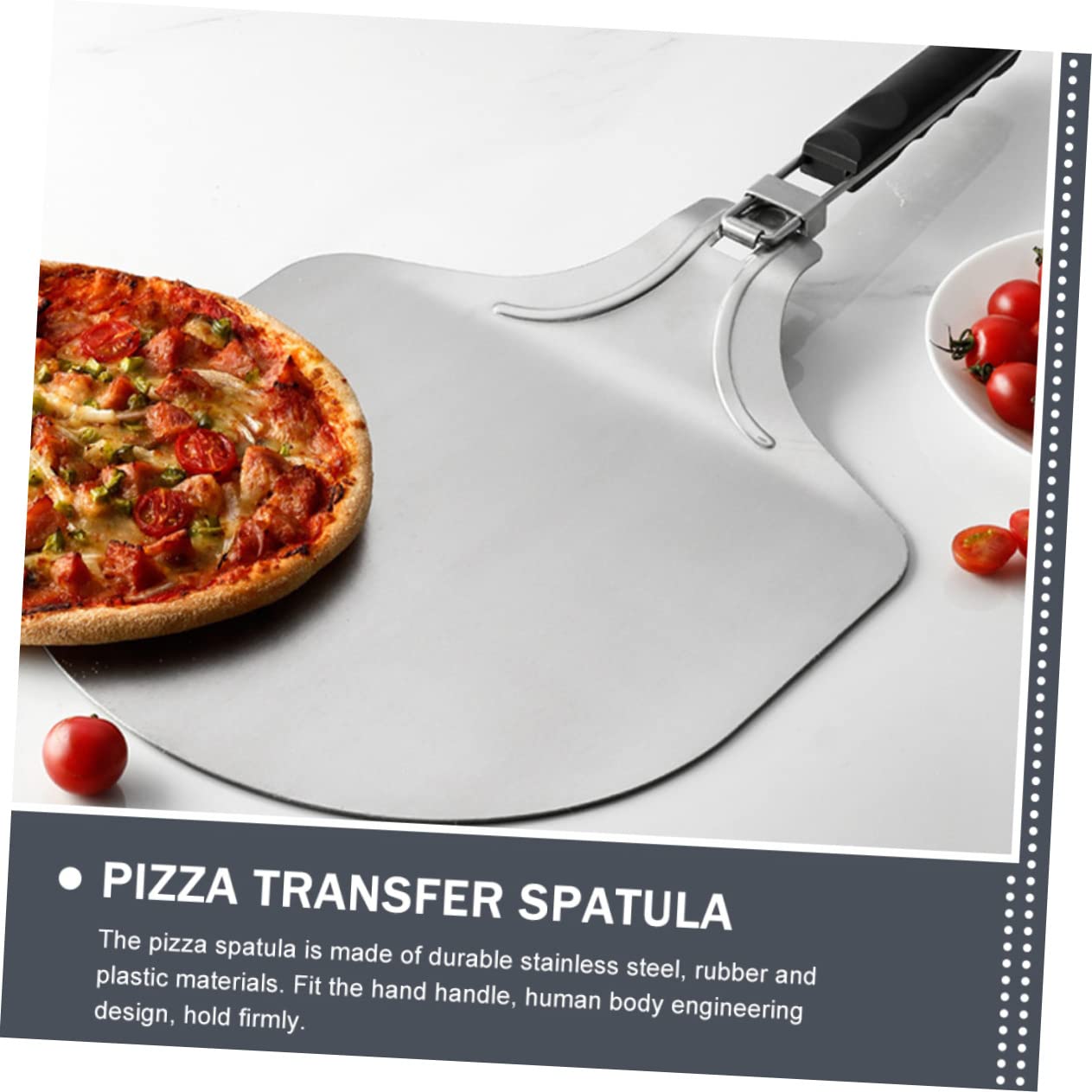 VALICLUD Spatule à Pizza Domestique Pelle à Pizza Fournitures De Cuisine Pratique Pour Gâteaux Desserts