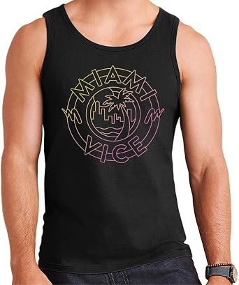 All+Every Miami Vice City Palm Tree Icon Men's Vest