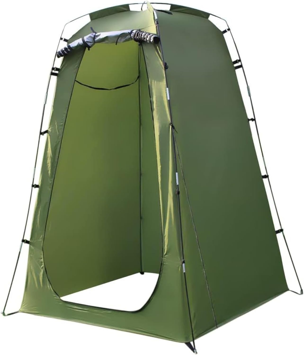 Pop-Up Changing Tent, 190T 47x47x75 Changing Tent with Zippered Window & Door, Shower with 4 Windproof Rope & 4 Peg, Water & Sun Proof Portable Privacy, Style 2..