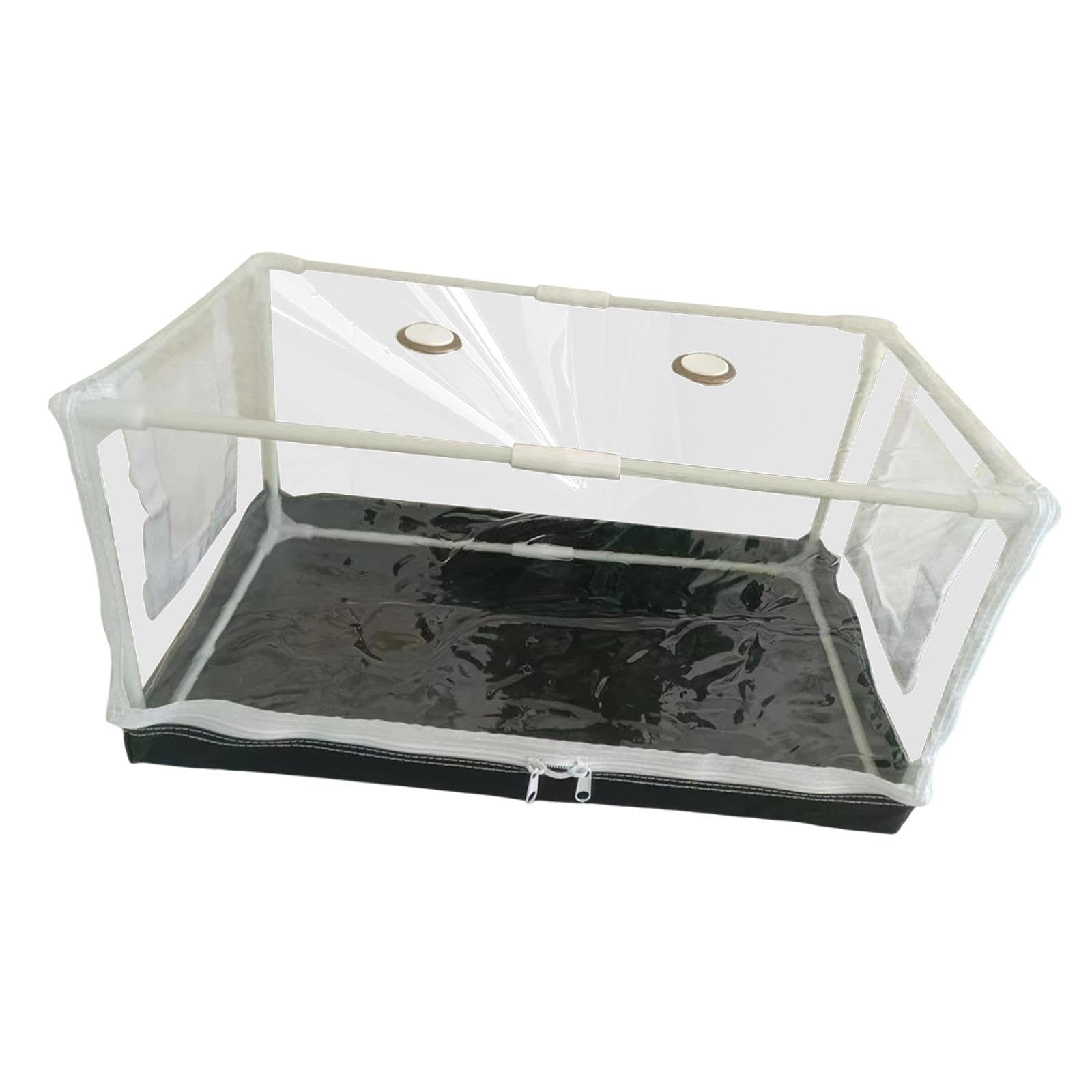 Tente de Culture de Champignons, Sac de Plantation de Champignons, Kit de Culture de Champignons Pliable et Portable pour La Maison, Récipient à Champ, 80cmx50cmx50cm