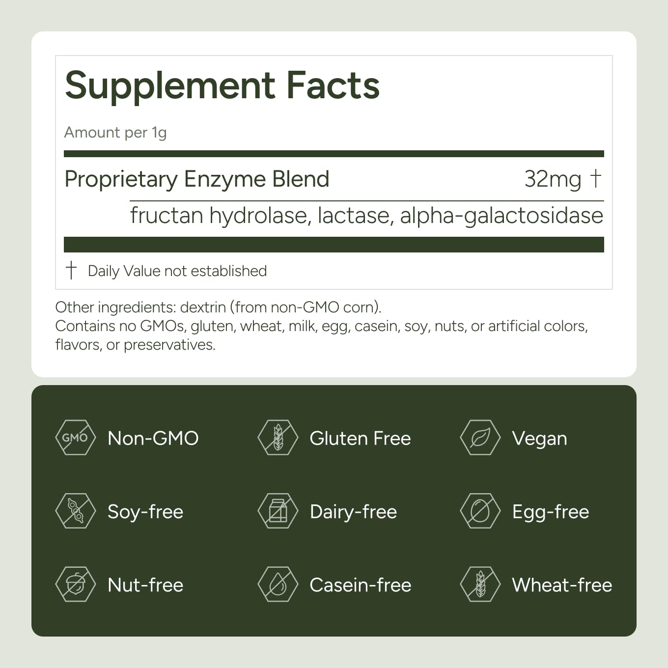 FODZYME® On-The-Go Digestive Enzymes for Gut Health, Relief for Bloating, Gas, Constipation, Diarrhea, Abdominal Pain, Low FODMAP, 30 Dose — Amazon image 7
