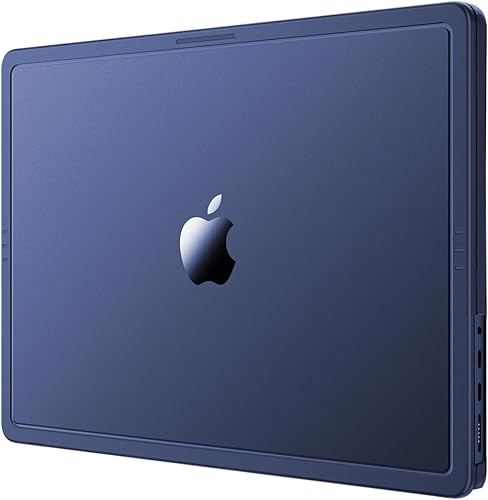 CrackGuard - Funda para MacBook Air de 15 pulgadas | M4 M3 M2 2025 2024 2023 | Actualización antigrietas | Color oficial 100% coincidente | Funda