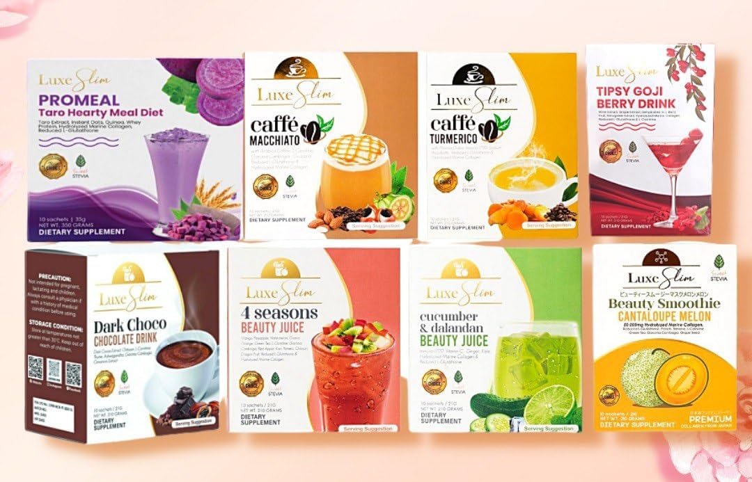 LS Slim Coffee & Beauty Juice 10 Sachets (Cantaloupe Melon)