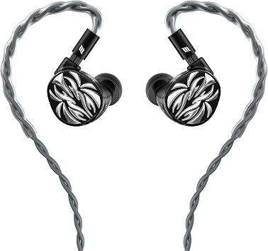 Letshuoer Ember 14.8mm Large Planar Magnetic Hi-Fi in-Ear Monitors, HiFi Wired in Ear Earbuds, Planar IEM with Detachable monocrystalline Copper Cable for Audiophiles Musicians Studio