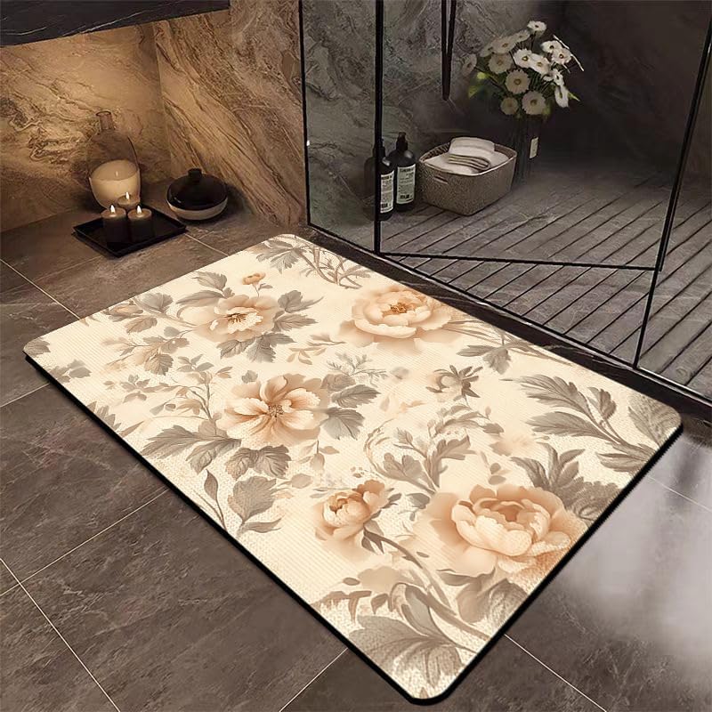 Tapis de bain anti-moule en diatomite pour éviter les glissades