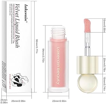 Amazon | ヌードマットブラッシャー チーク リキッド ブラッシュ