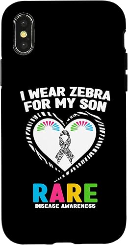 Miniatura 7 de Camiseta para iPhone 13 Día de las Enfermedades Raras 2024 - Funda I Wear Zebra for My Son
