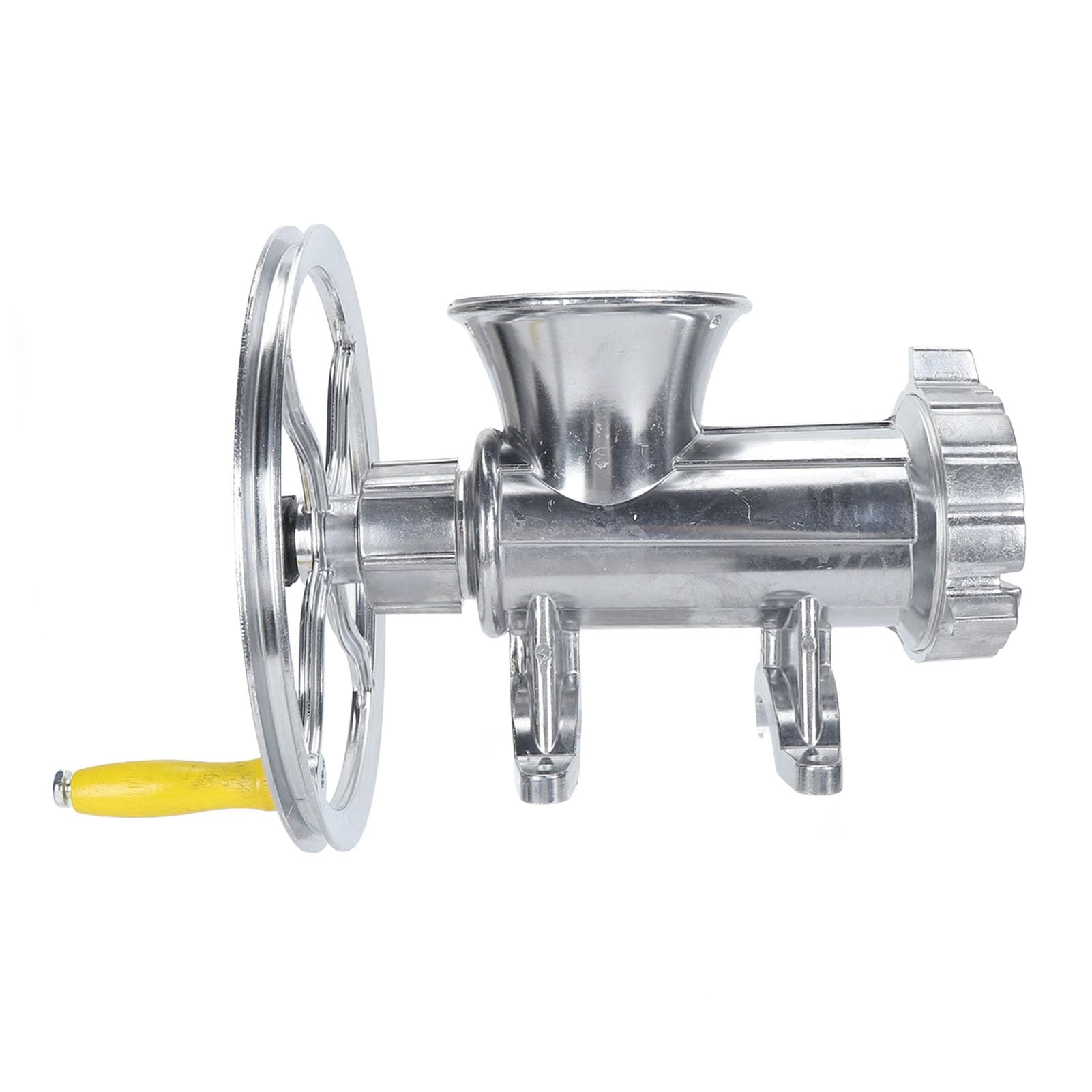 Eujgoov Commercial Class in Stainless Steel Manual Meat Grinder Effective Sausage Manufacturer for Home Use