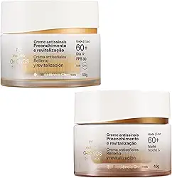 KIT Natura CHRONOS Creme Antissinais 60+ DIA e NOITE