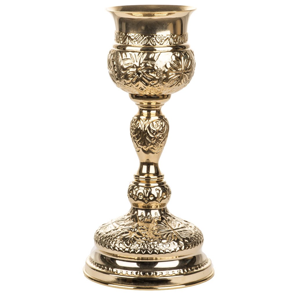 Holyart Kielichy Puszki Pateny metal: Kielich mosiądz złocony dekoracje