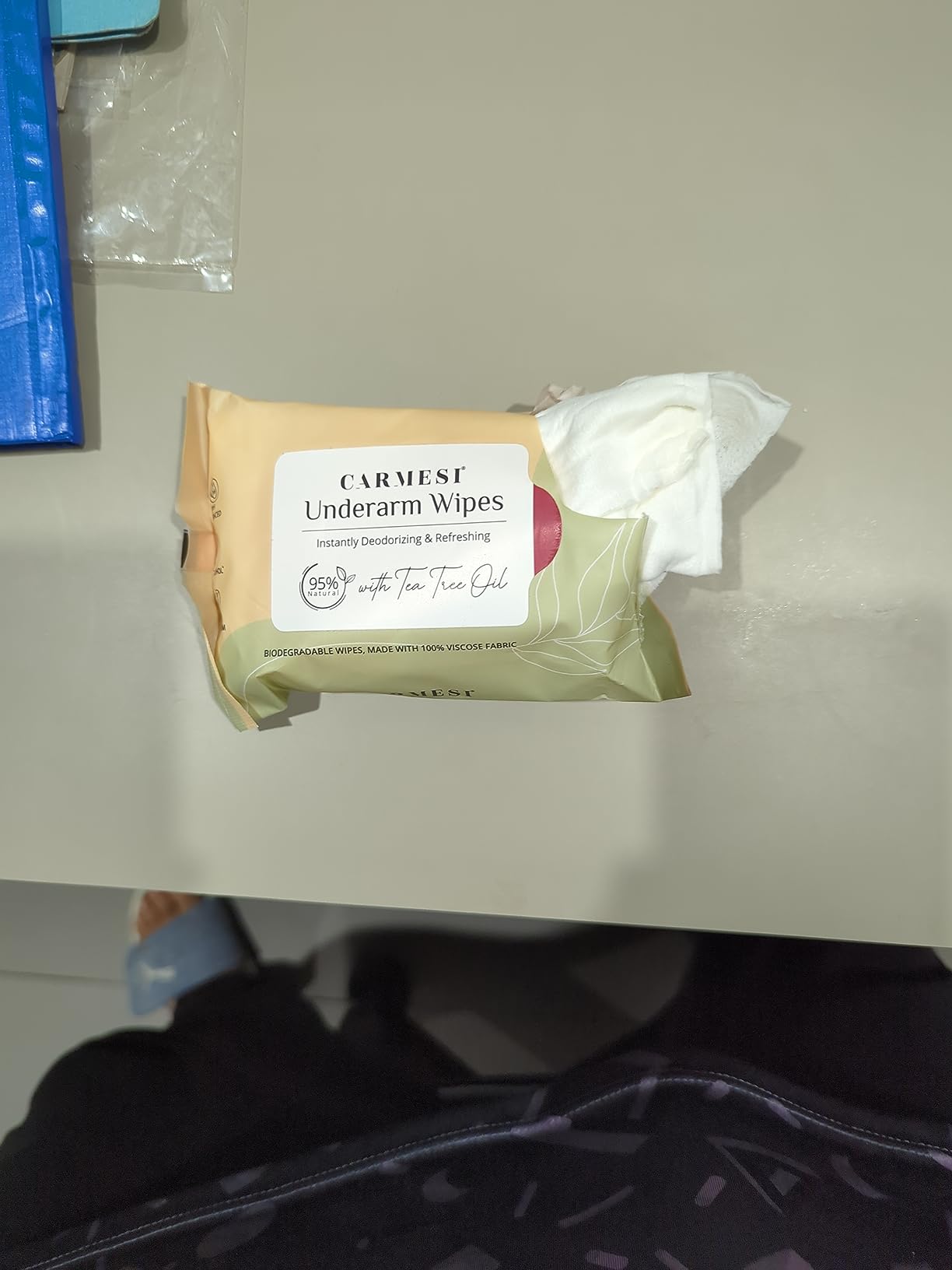 Buy Carmesi Underarm Wipes Instantly Deodorize & Refresh Your Underarms Infused with Tea