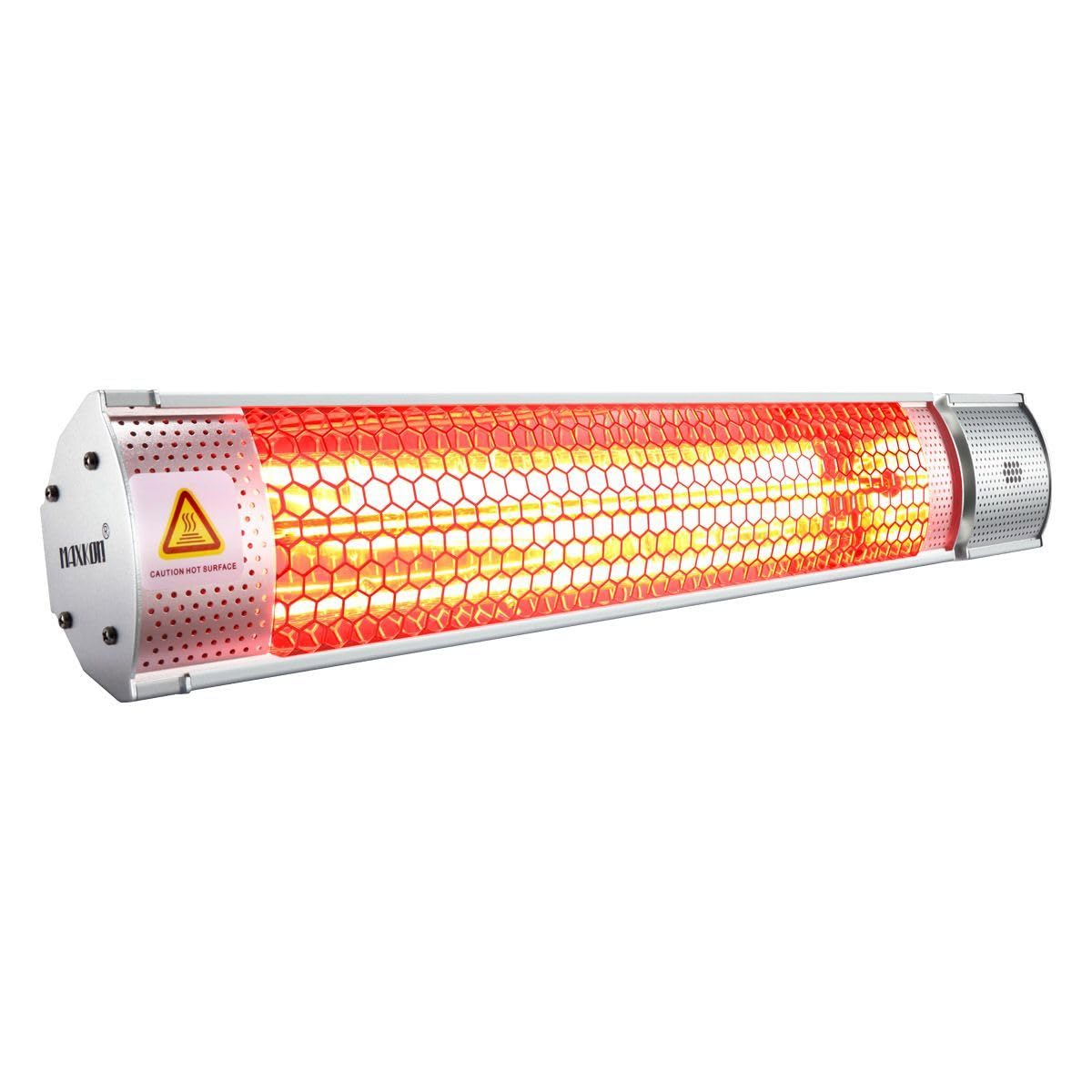Maxkon 2000W Electric Outdoor Halogen Infrared Patio Heater Radiant Heater  : Amazon.com.au: Garden