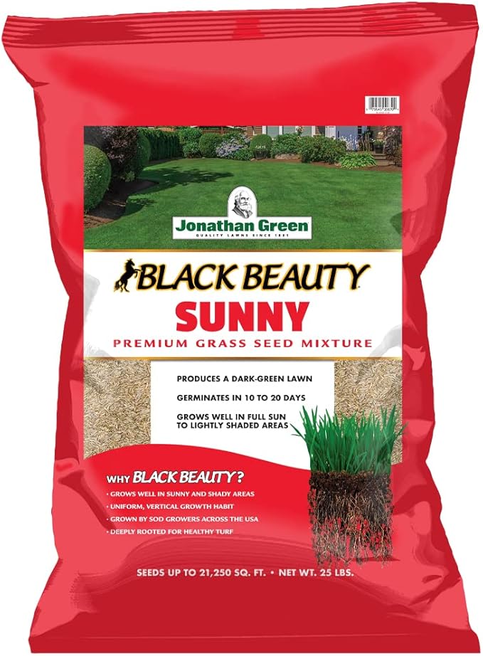 Jonathan Green (10870) Black Beauty Sunny Grass Seed Cool