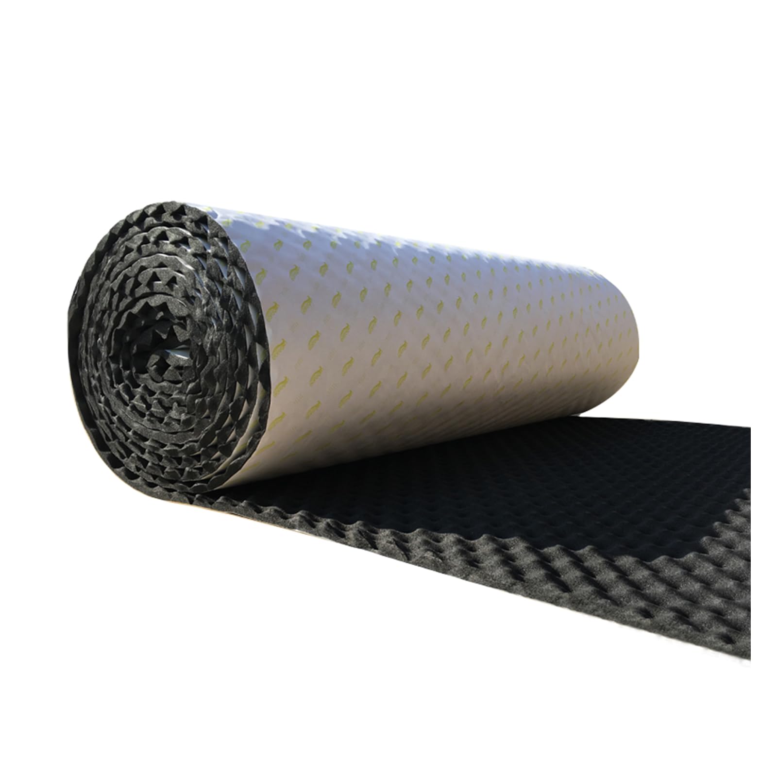 Espuma Acústica Autoadhesiva, Aislamiento Acústico para pared de sala de gaming o estudio de música, absorbe el eco(Thick:30mm/1.2",Black)