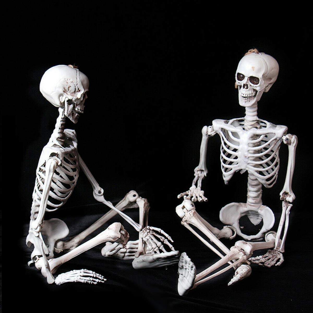 Decorazioni Per Feste Da Appendere Di Halloween Con Scheletro Umano Scheletro Spaventoso Posabili Da 90 Cm