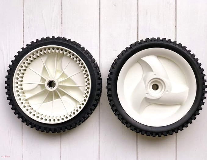 Amazon.com : Mintu Set 2 Lawn Mower Front Wheel Tire Replacement