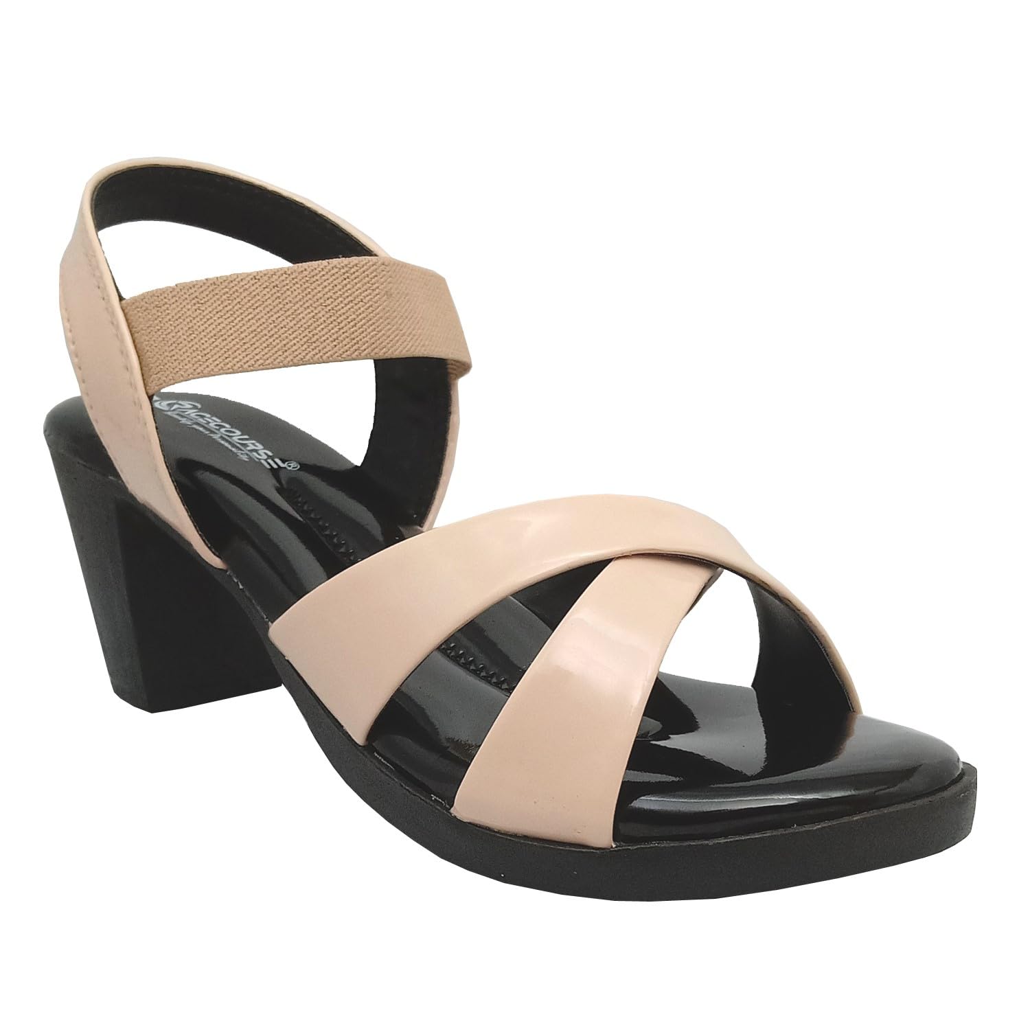 Racecourse Women Block Heel 48.435 Cream-picture-38