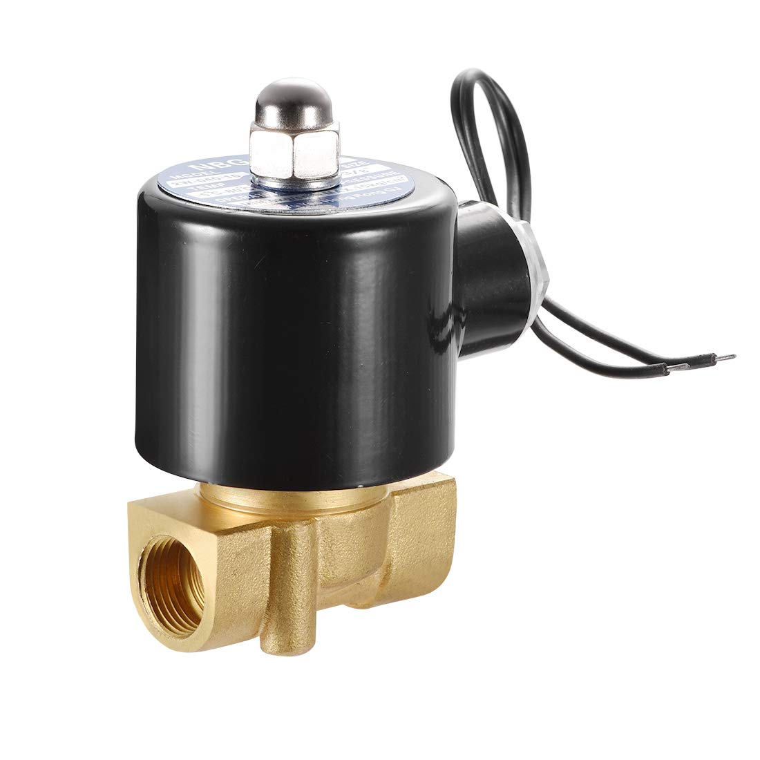 uxcell 3/8" PT Brass Electric Solenoid Valve DC24V Normally Closed Water,Air,Diesel (B07PVHDRB6) Amazon Price History, Amazon Price Tracker