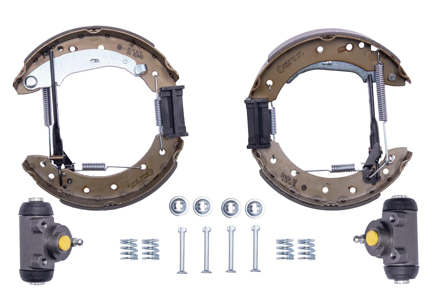 Brake Shoe Set HELLA 8DB 355 003-981 Fits Peugeot Renault 306 Laguna Logan