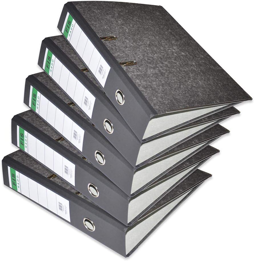FIS® RADO Lever Arch Box Files, Foolscap Size(210x330mm), 8cm Spine ...