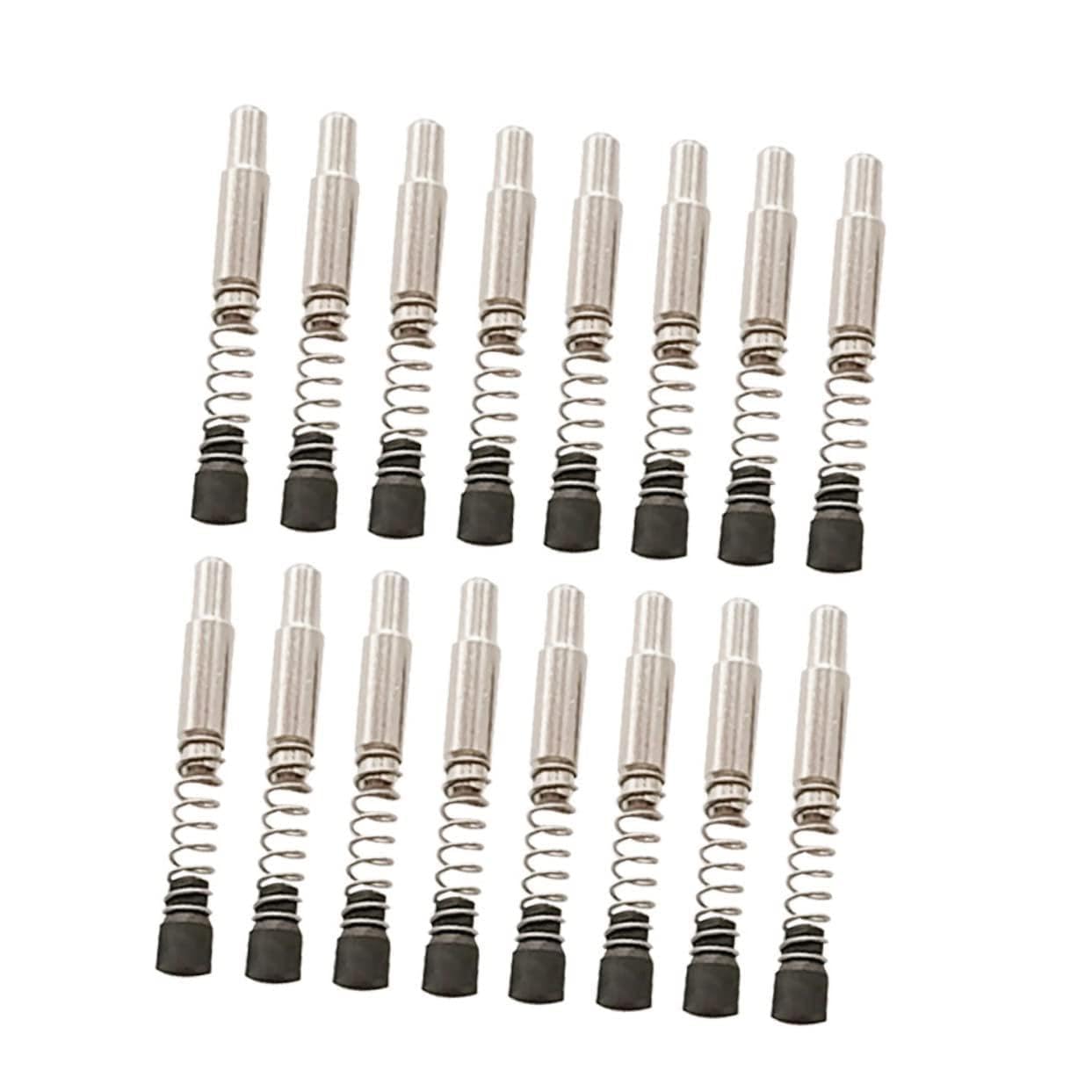 50Pcs Stainless Steel Spring Plunger Pin Locating Pin for Machine | Curtain Wall Use, Glass Frame Fit, Mechanical Industry Application, Spring Lock Mechanism, Easy to Carry