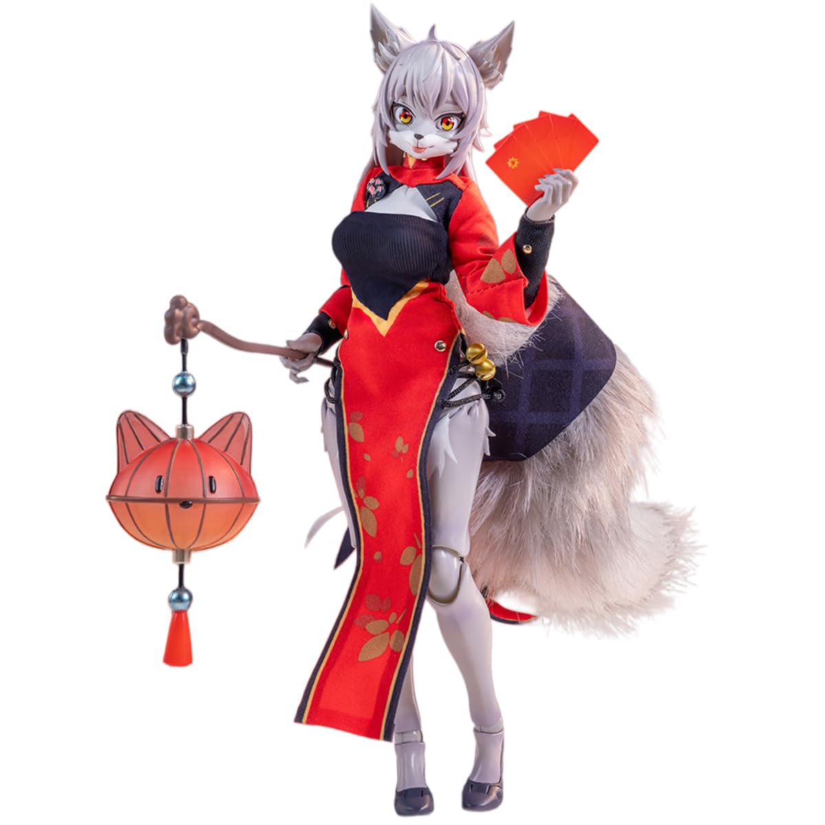 Amazon.co.jp: HiPlay LADoTOYS 1/12 冒険チーム キツネ娘 リア 新春