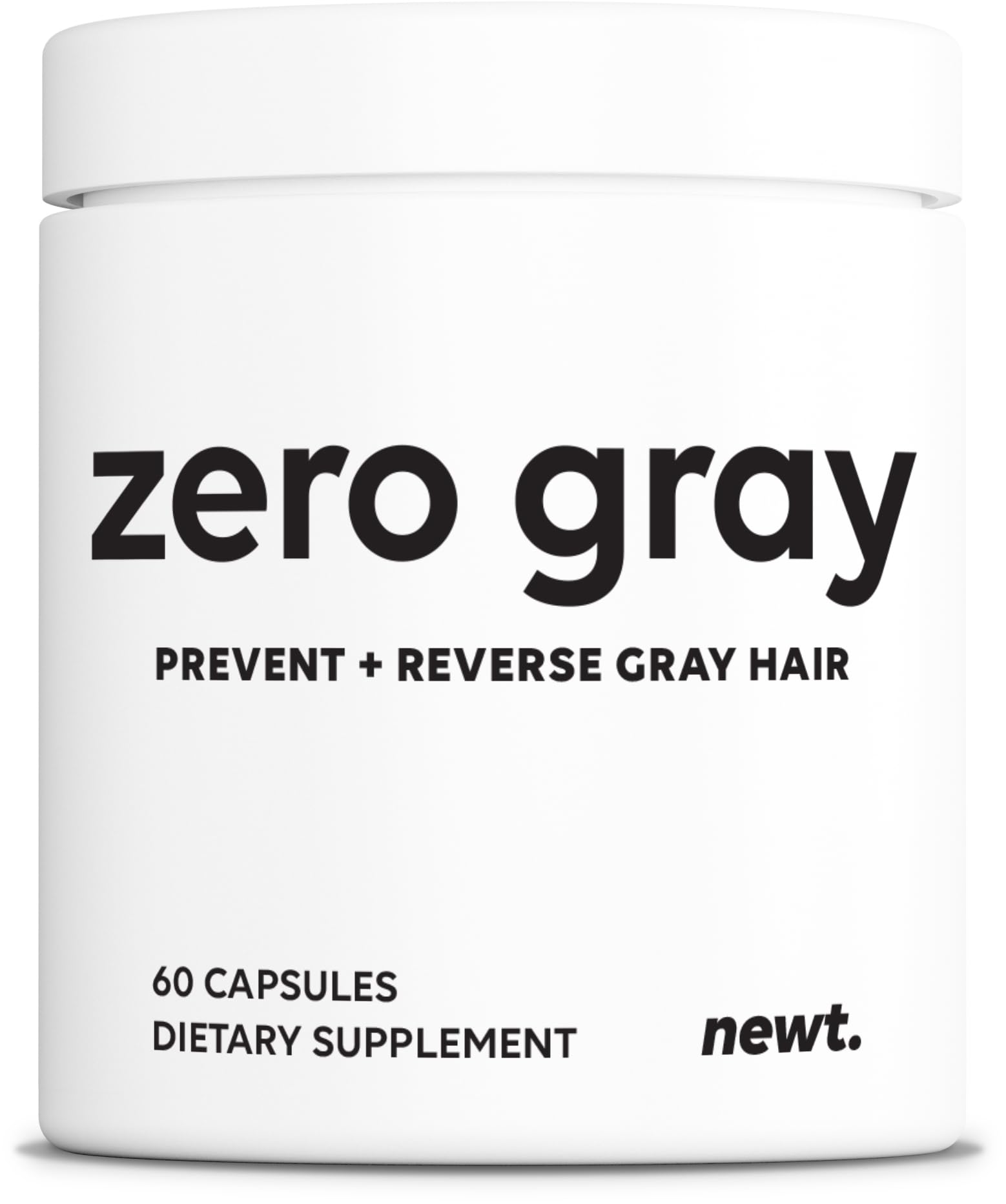 can glutathione reverse gray hair ZERO GRAY™ Anti Grey Supplement with Catalase & Biotin, 60 Capsules 5-Amino-1MQ Research Tablets –