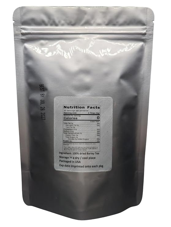 Barley Tea - Loose Roasted Barley from 100% nature (16 oz (1.0 lbs))