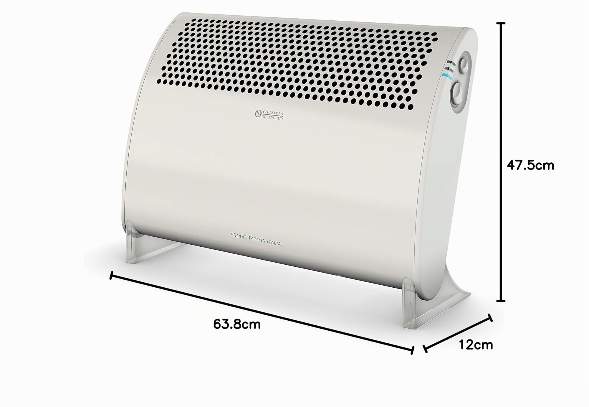 Olimpia Splendid 99552 Caleo T Termoconvettore 2000 W con funzione Turbo