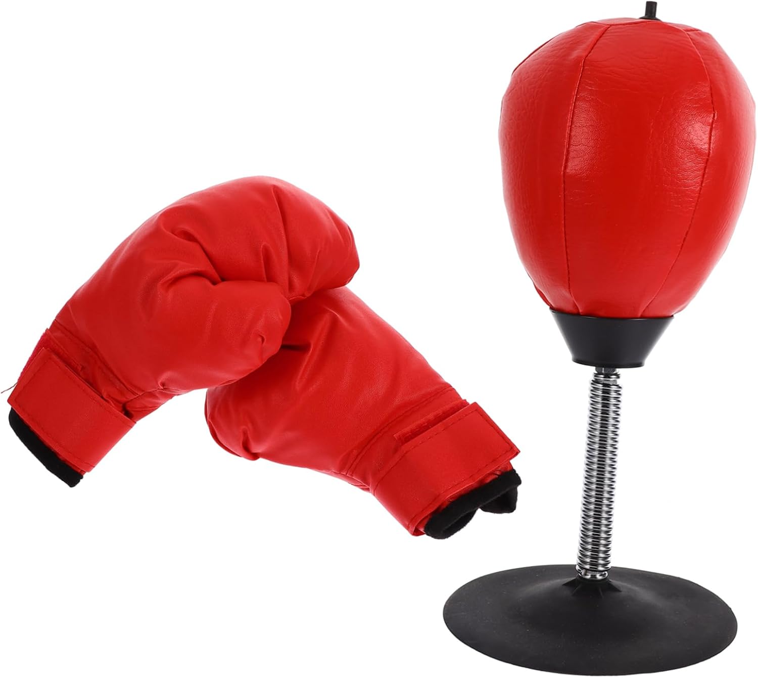 Totority 1set Boxing Speed Gloves Portable Inflatable Punching for Adults and Boys and Girls Hand-Eye Coordination and Reaction Speed Compact Training Equipment