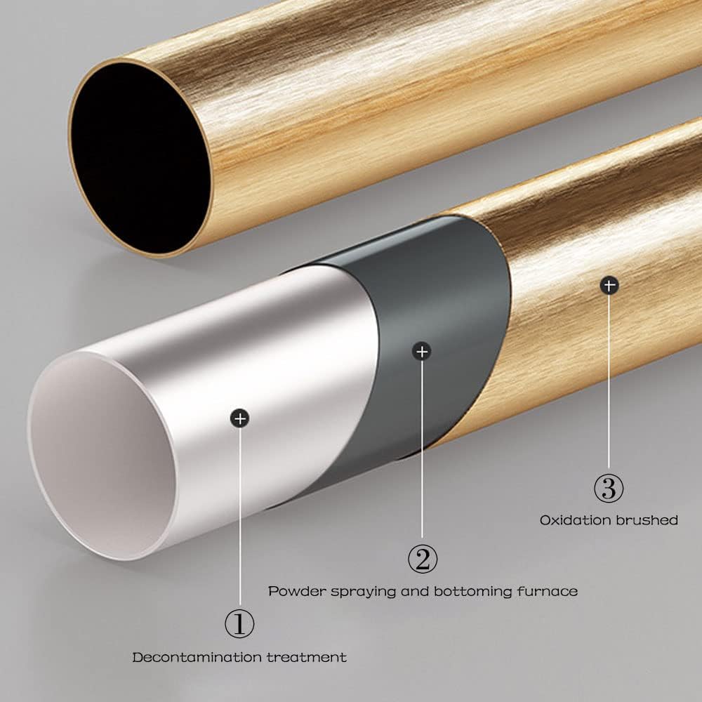 QTHWB Ciondolo lineare Industriale Moderna Lampada a Sospensione in Oro Isola Tavolo Pranzo da Letto per Lungo Il del soffitto
