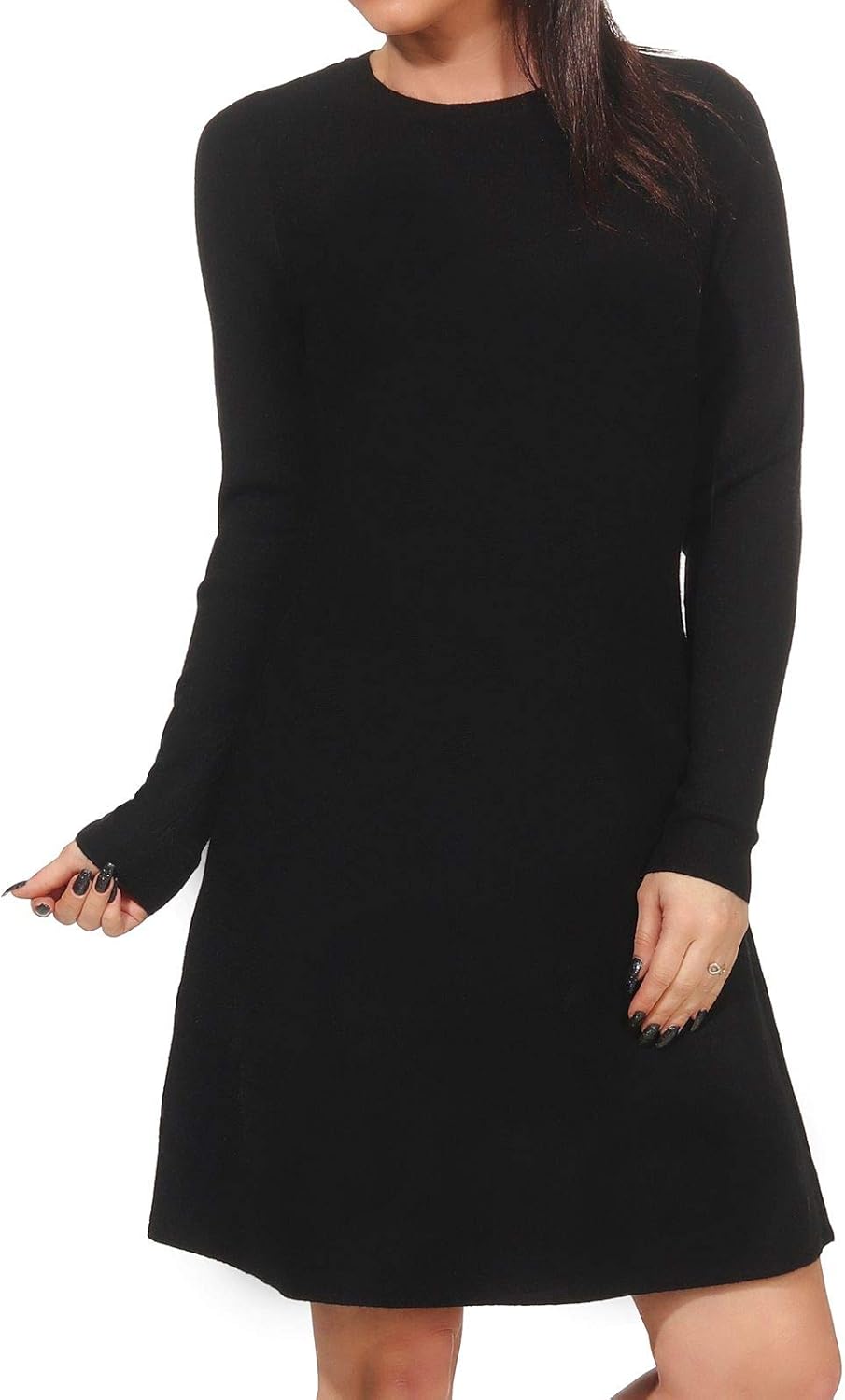 Vero Moda Vmnancy LS Knit Dress Noos Vestido para Mujer