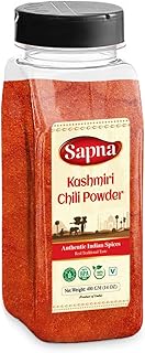 Sapna Kashmiri Chili Powder, 14 OZ, Premium Authentic Spice, All Natural