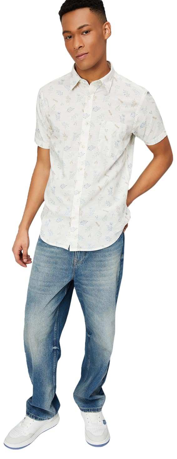 Men's Solid Regular Fit Shirt-image-41