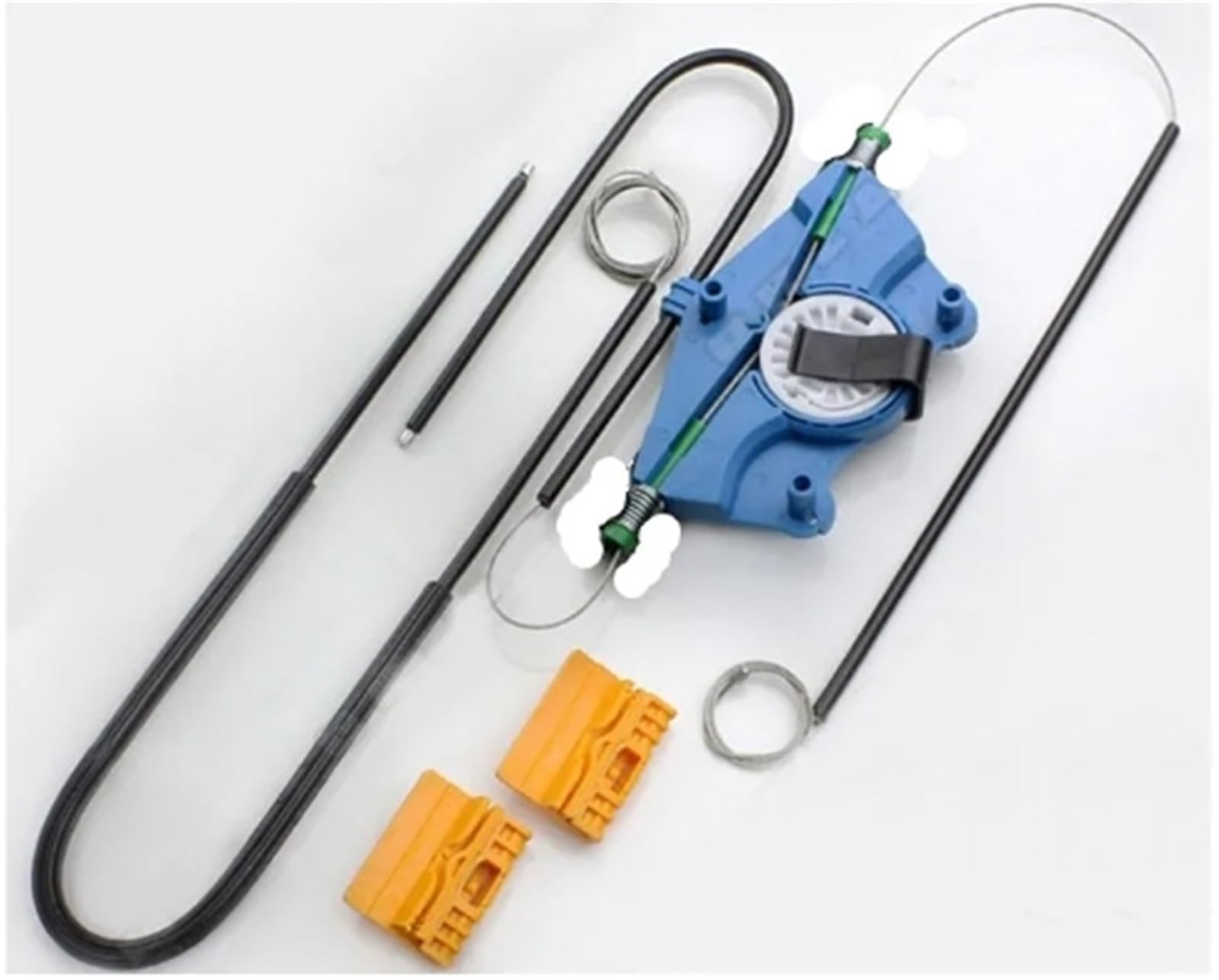 Samwdk One Color Glass Lifter For Vw For Touareg Front Right 4/5 - Doors 2003-2010 Electrical Window Regulator Repair Kit 7L0837462 / 7L0837462d Car Window Regulator
