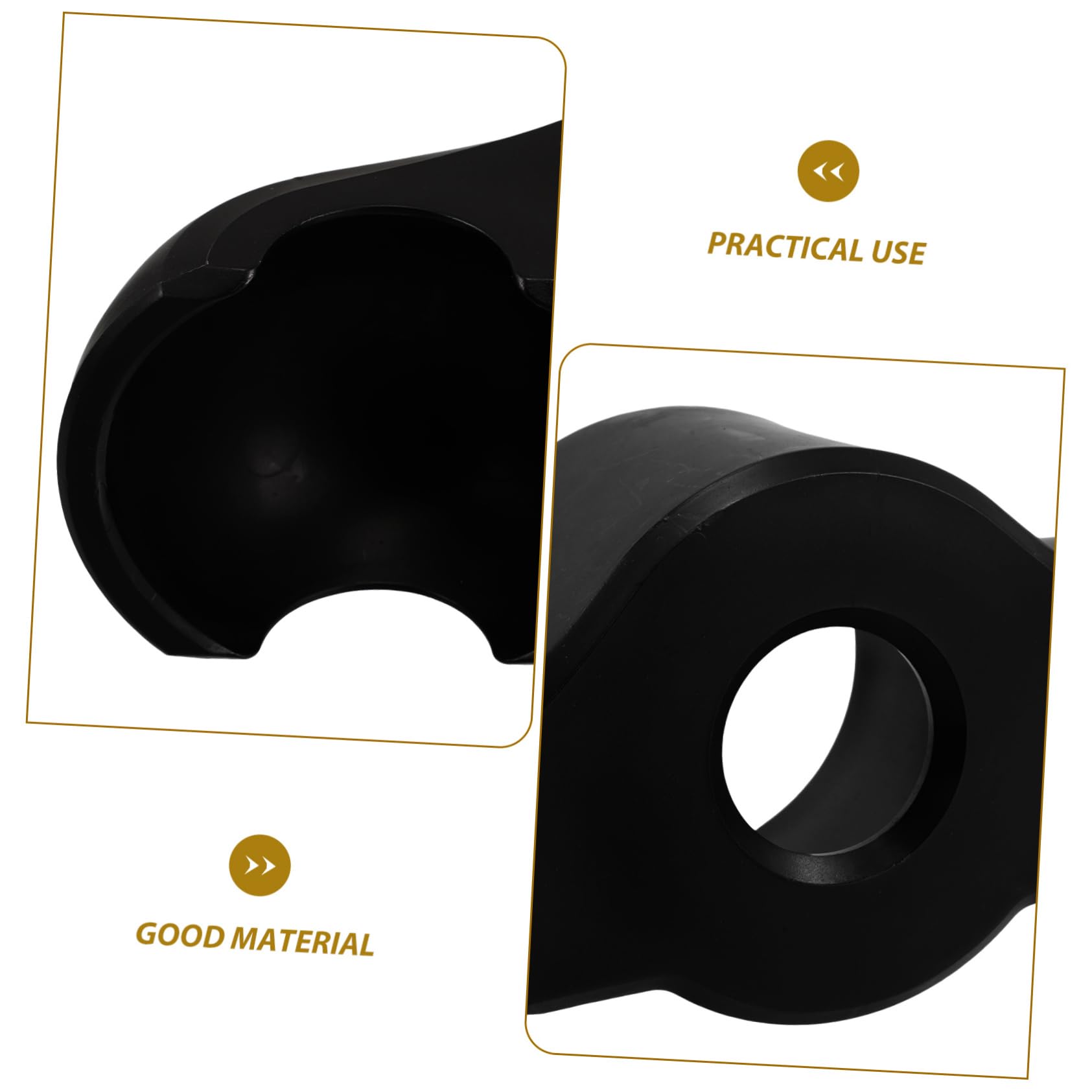 TOYANDONA 4pezzi Adattatori per Piedini Bilanciere Scatto per Indoor Accessori per Allenamento Casa Stabilizzatori per Piedi e Riduzione del Rumore Protezione per Pavimenti Supporto per