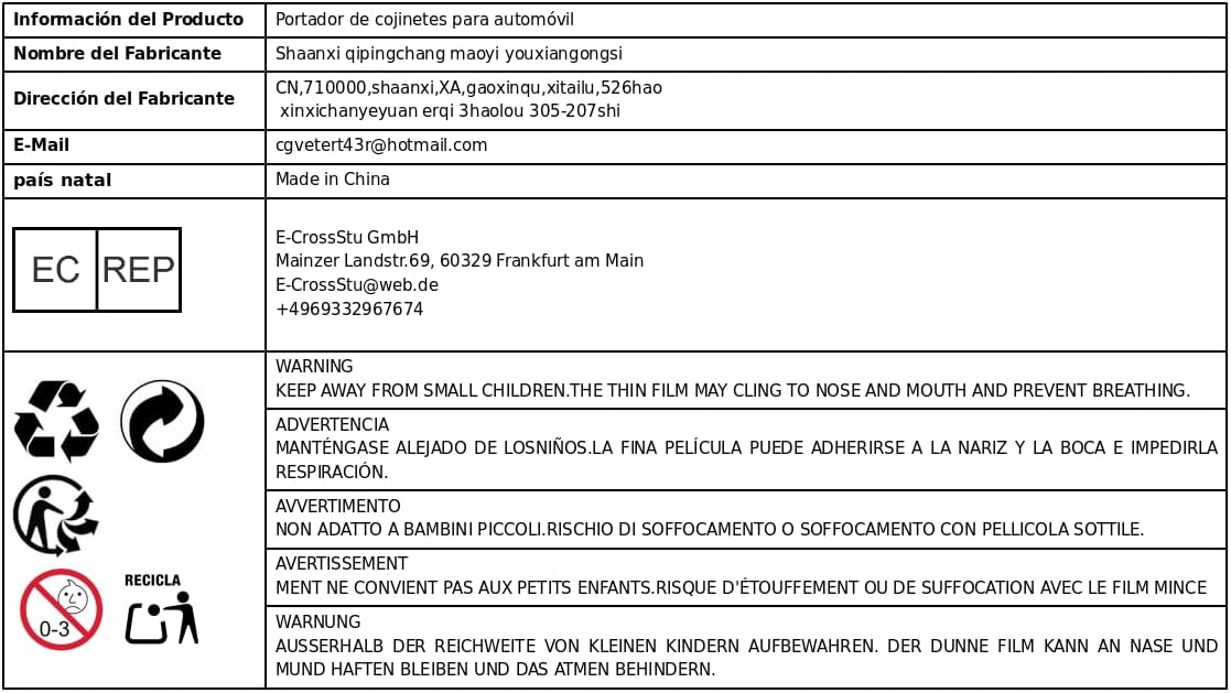 AsrMyjcx ドライブシャフトセンターサポートベアリングキャリア直接交換52853646AC高性能, 黒