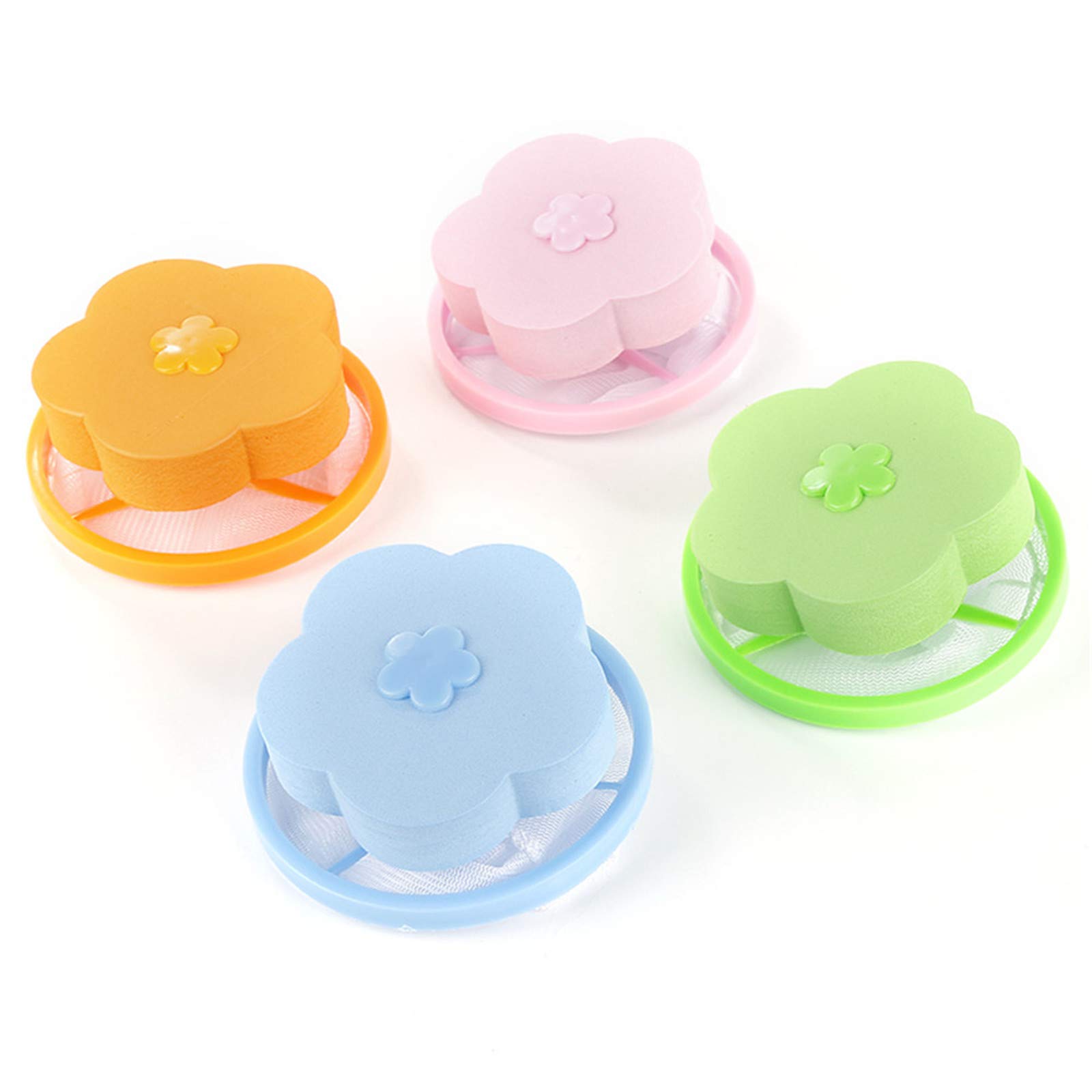 Buy 4 Pieces Reusable Washing Machine Lint Catcher, Floating Pet Fur
