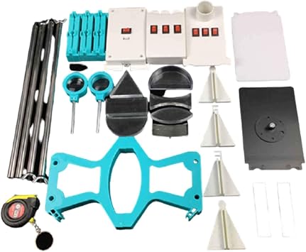 Optical Bench Set, Labs Complete Set, Physical Optics Experiment Box, for Physics Teaching Instrument
