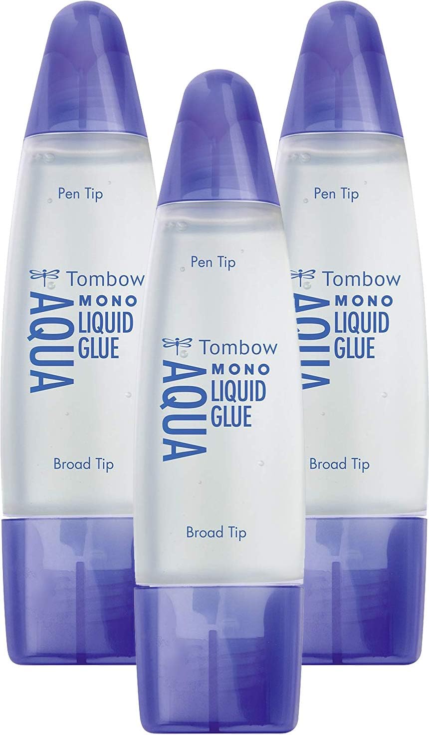 Tombow PT-WTC Ultra Strong Dual Tip Liquid Glue 50ml (Pack of 3)-image-9