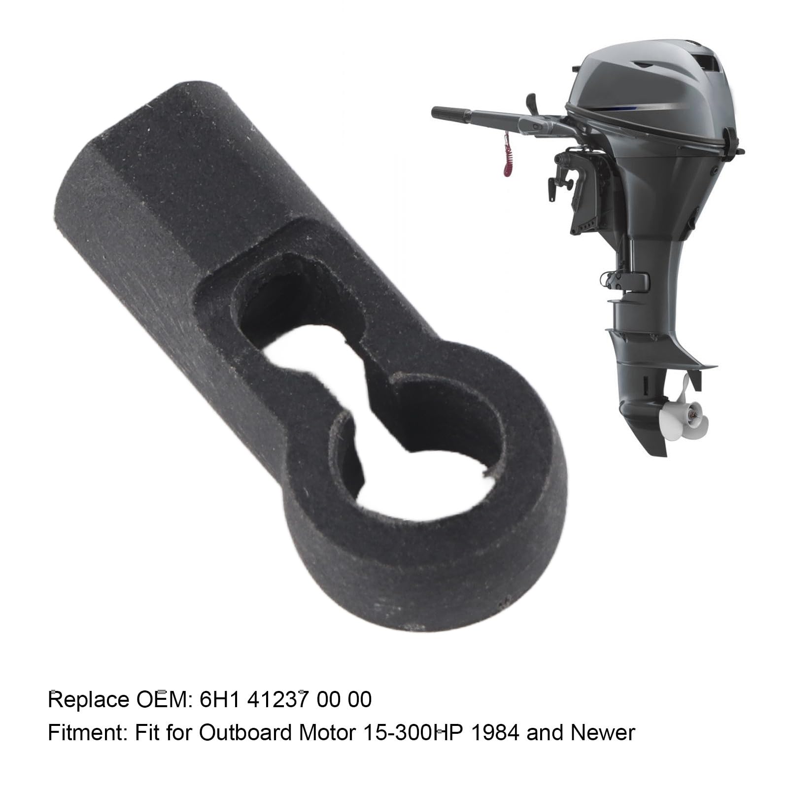 Joint De Liaison En Nylon Hors-bord 6H1 41237 00 00 Remplacement Du Joint De Liaison Moteur Pour Moteur Hors-bord 1984 Et Plus Récent Pour C25 C30 C40 C55 C60 C70