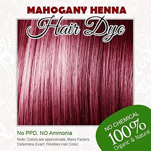 Buy Organic Henna Hair Mahogany Henna 100 Organic And Chemical Free